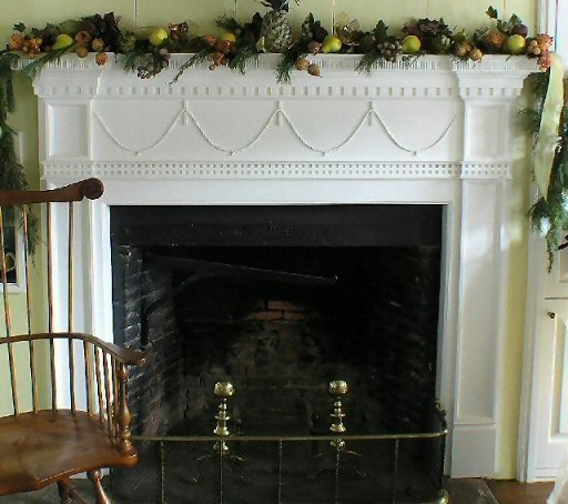 Rope Fireplace Mantle
